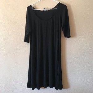Eileen Fisher Midi Dress 100% Silk